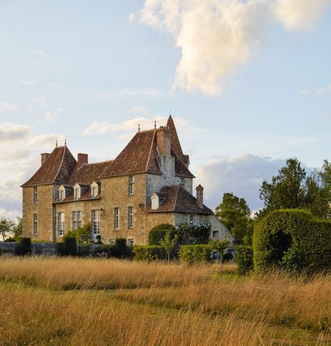 Habitually Chic® » La Carlière Home Collection Fairytale House, Wine Bottle Design, Paris Flea Markets, Antique Fairs, Weekend Escape, French Country House, Manor House, 15th Century, Architectural Digest