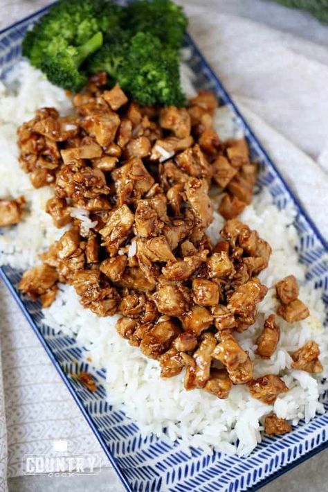 Fast and Easy Chicken Teriyaki Easy Chicken Teriyaki, Easy Teriyaki Chicken, Teriyaki Recipe, Chicken Teriyaki Recipe, Chicken Recipes Video, Chicken Teriyaki, Homemade Teriyaki Sauce, Chicken Bites, Teriyaki Chicken