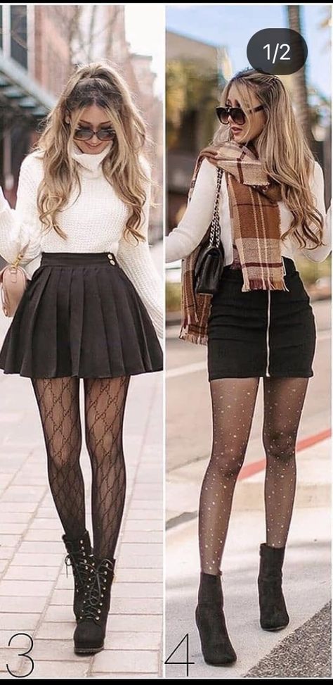 Going Dancing Outfit, Date Look Outfits Winter, Romantic Outfits For Women, Cute Skirt Outfits, Winter Fashion Outfits Casual, Date Outfits, Really Cute Outfits, Cute Skirts, Fall Fashion Outfits