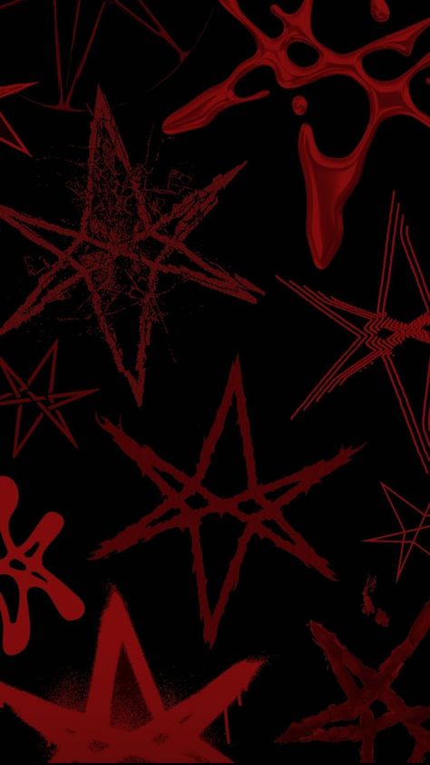 Red And Black Wallpaper Dark, Red Star Wallpaper, Wallpaper Dark Red, Uicideboy Wallpaper, Iphone Wallpaper Stars, Wallpaper Edgy, Red Aesthetic Grunge, Red And Black Wallpaper, Dark Red Wallpaper