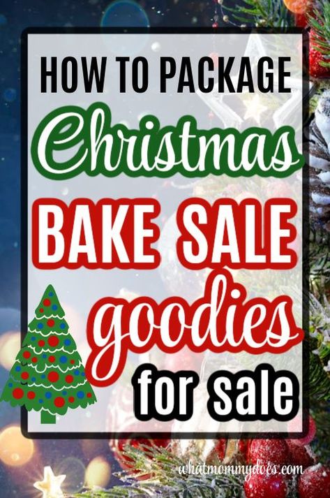 Have an upcoming Christmas or holiday bake sale to make things for? Sometimes how you wrap up the cookies or cupcakes makes all the difference! Here are lots of different packaging ideas for wrapping up desserts so they sell well! Packaging For Bake Sale Items, Christmas Market Baking Display, Bake Sale Wrapping Ideas, Wrapping Christmas Cookies, Cookie Containers Packaging Ideas, Best Selling Cookies Bake Sale, Bake Sale Brownie Packaging, Bazaar Sweets Ideas, How To Package Cookies For A Bake Sale