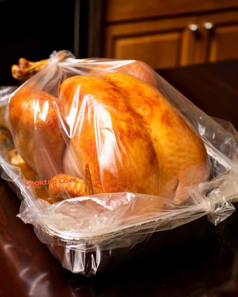 Turkey In Oven Bag, Turkey In Oven, Oven Bag, Roast Turkey Recipes, Herb Stuffing, Turkey Breast Recipe, Flavorful Vegetables, Thanksgiving Cooking, Whole Turkey