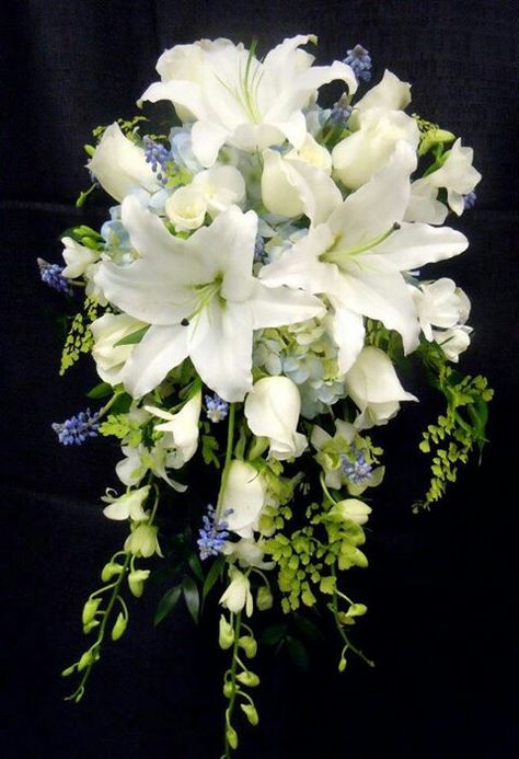 Wedding lily bouquet Flower Bucay Wedding, Iris And Lily Bouquet, Lilly Flower Wedding Decorations, Simple Lily Bouquet Wedding, Wedding Lillies Bouquets, Peace Lily Bouquet Wedding Flowers, Wedding Bouquets Big, White Stargazer Lily Wedding Bouquet, Cala Lily And White Roses Bouquet