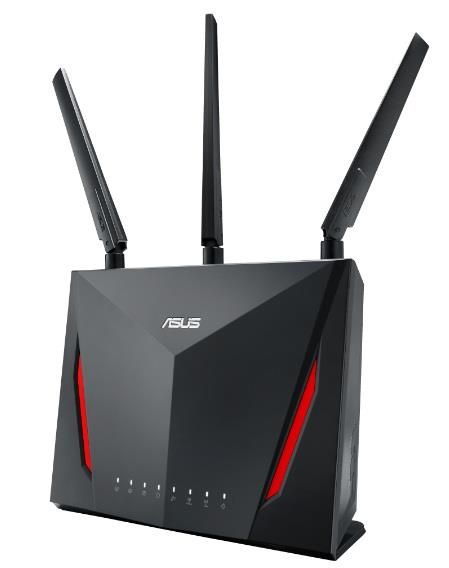 ASUS (RT-AC86U) AC2900 Dual-Band Gigabit Wi-Fi Router AiMesh enabled | Canada Computers & Electronics Best Wifi Router, Asus Computer, Gaming Router, Laptop Gadgets, Best Router, Router Wifi, Internet Router, Modem Router, Wireless Routers