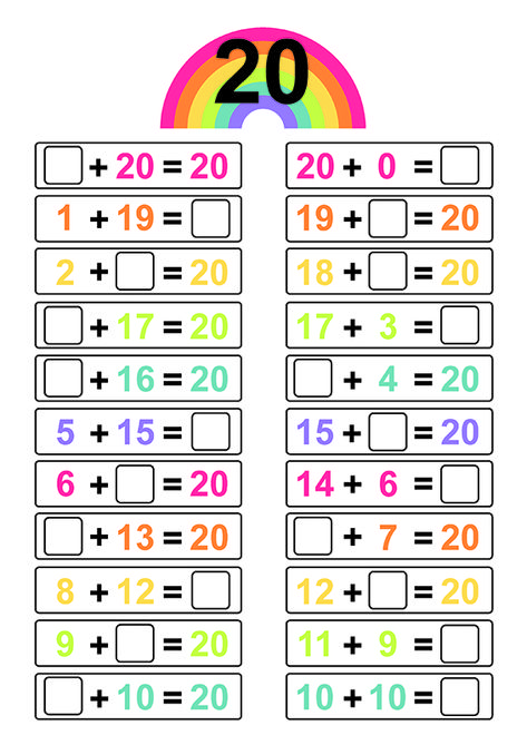 Number Bonds To 20 Activities, Addition Within 20 Worksheets Free, Number Bonds To 20 Worksheets, Number Bonds Activities, Addition Up To 20, Templates For School, Number Bonds To 20, Addition Within 20, Number Bonds Worksheets