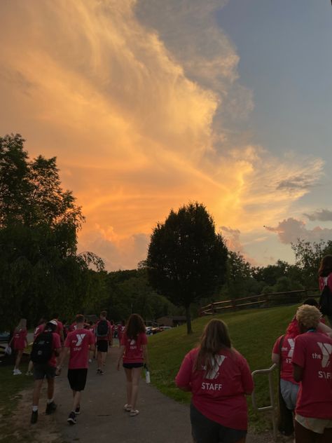 Summer Camp Director, Ymca Aesthetic, Camping Aesthetic, Extra Curricular, Summer Sunset, Summer Camp, Vision Board, Camping