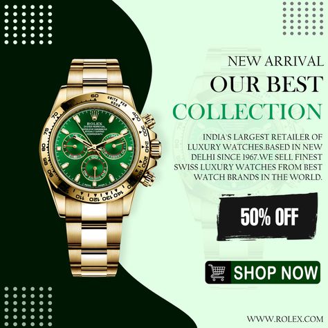 Hello I'm a Graphic Designer and i have created a ROLEX WATCH POSTER DESIGN in photoshop. Watch Poster Design, Watch Advertisement, Watch Poster, Design In Photoshop, Best Watch Brands, Swiss Luxury Watches, Poster Design Inspiration, Rolex Watch, Art Reference Photos