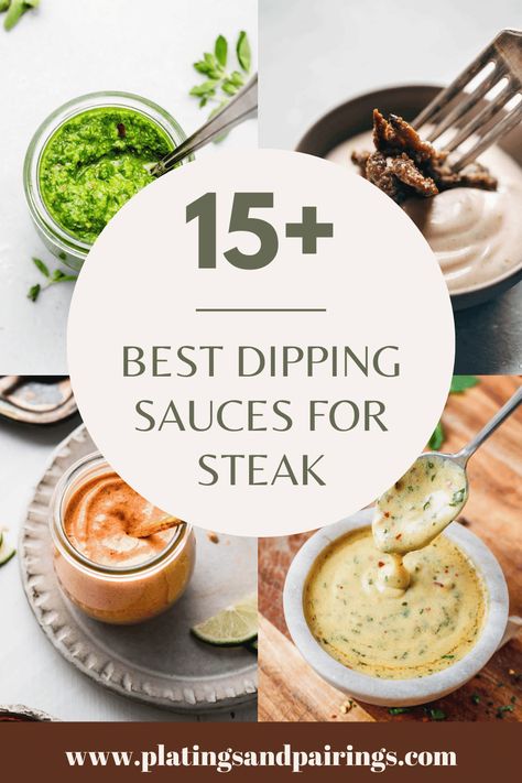 Sauce For Grilled Steak, Sauce To Go With Steak, Beef Dipping Sauce Recipe, Steak Dip Recipes, Dips For Steak, Beef Dip Sauce, Steak Dipping Sauce Recipe, Tritip Dipping Sauce, Steak Sauce Healthy