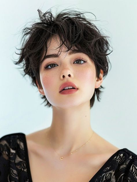 Model Face Female, Female Drawing Reference Photo, Short Hairstyle Women Drawing Reference, Short Hair Art Drawing, Short Hairstyle Women Aesthetic, Short Hair Women Drawing, Short Hairstyle Women Drawing, Portrait Reference Female Faces, Short Hair Girl Drawing