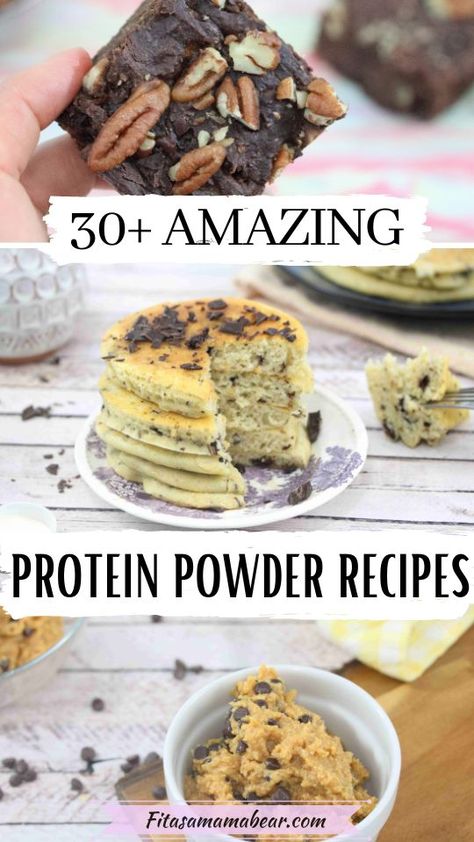 Hemp Yeah Protein Powder Recipes, Soy Protein Powder Recipes, Pea Protein Powder Recipes, Pea Protein Recipes, Quest Protein Powder Recipes, Chocolate Protein Powder Recipes, Protein Powder Baking, Protein Brownies Recipe, Vegan Protein Cookies