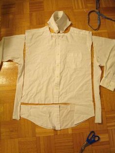 adventures in refashioning « genuine mudpie Mens Shirt Refashion, Upcycle Clothes Diy, Upcycle Shirt, Upcycle Sewing, Sew Ins, Repurposed Clothing, Shirt Refashion, Diy Clothes Life Hacks, Altering Clothes