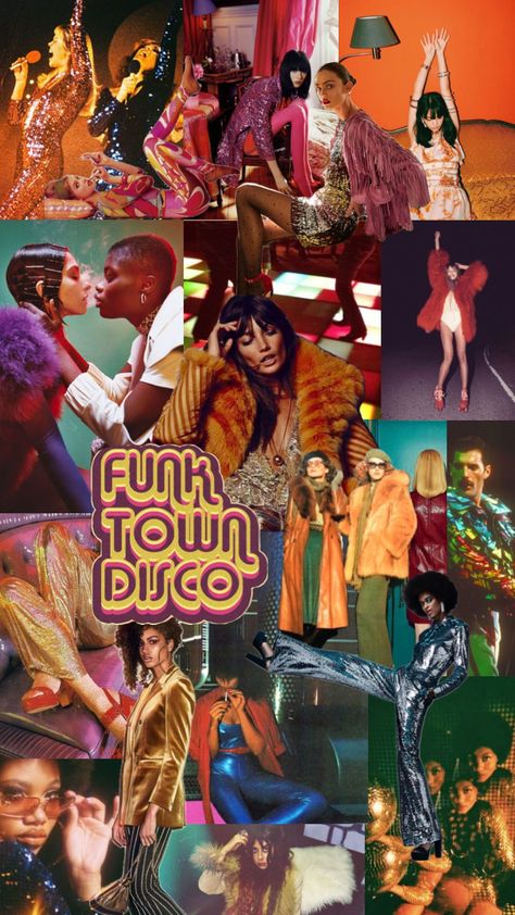 #funktowndisco #disco #discoaesthetic #70saesthetic #70s #70svibe #groove #retro #retroaesthetic #retrovibes #retrocollage #collageaesthetic 70s Fashion Disco Parties, Disco Aesthetic 70s, Studio 54 Aesthetic, Disco Party Aesthetic, Soul Train Themed Party, 70s Themed Birthday Party, 70s Fashion Disco, Studio 54 Party, 70s Theme Party