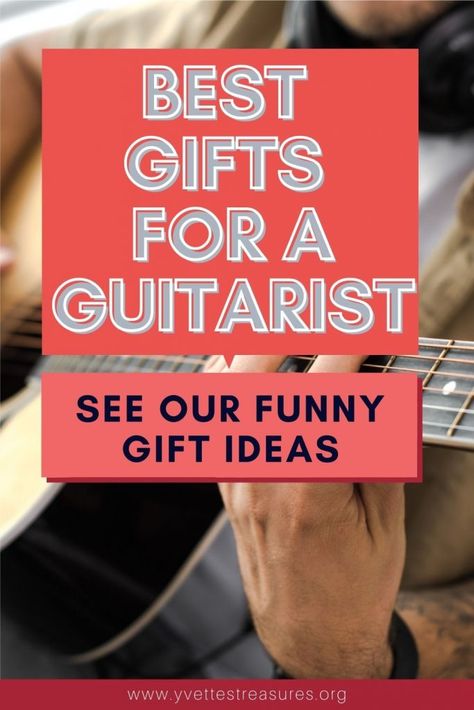 36 Best Gifts For A Guitarist - Best Online Gift Store. Awesome gifts for the guitar lover from practical to down right funny! Birthday Gifts For Guitar Players, Guitar Lover Gifts For Him, Music Gifts For Guys, Gift Idea For Musician, Gift For Musician Boyfriend, Diy Gift For Musician, Musician Boyfriend Gifts, Diy Gifts For Guitar Players, Diy Guitar Gifts