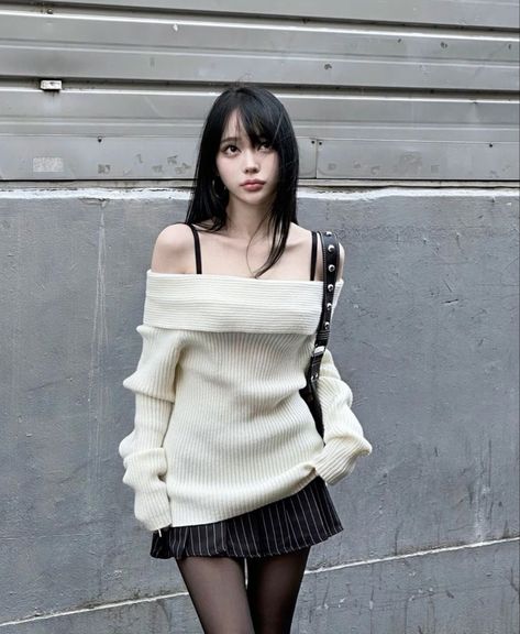 How To Have Style, Fashion Figure, Mode Hippie, Mode Inspo, Ribbed Knit Sweater, 가을 패션, Looks Style, Looks Vintage, Style Art