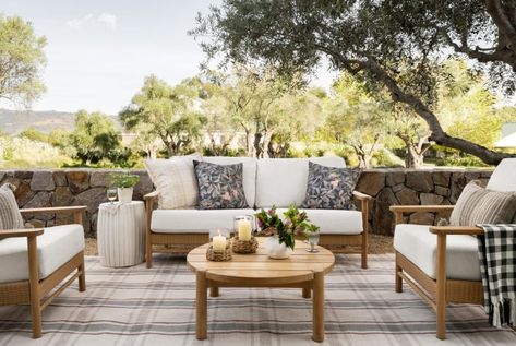 Introducing the McGee & Co. 2023 Outdoor Collection Mcgee Home, Mcgee & Co, Studio Mcgee, Indoor Outdoor Pillows, Outdoor Coffee Tables, Indoor Outdoor Rugs, Decoration Design, Outdoor Pillows, Outdoor Sofa