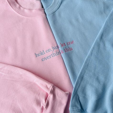 Obsessed with these colour combos 🎀 matching bestie sweatshirts 🫶🏼 remember if you and your bestie are both ordering - take advantage of the multibuy discount and order together for 10% off!! 💅🏼 #embroidery #smallbusiness Bestie Sweatshirts, Sweatshirt Design Ideas, Bday Wishlist, Matching Hoodies, Colour Combos, Matching Sweatshirts, Xmas Ideas, Causual Outfits, Basic Outfits