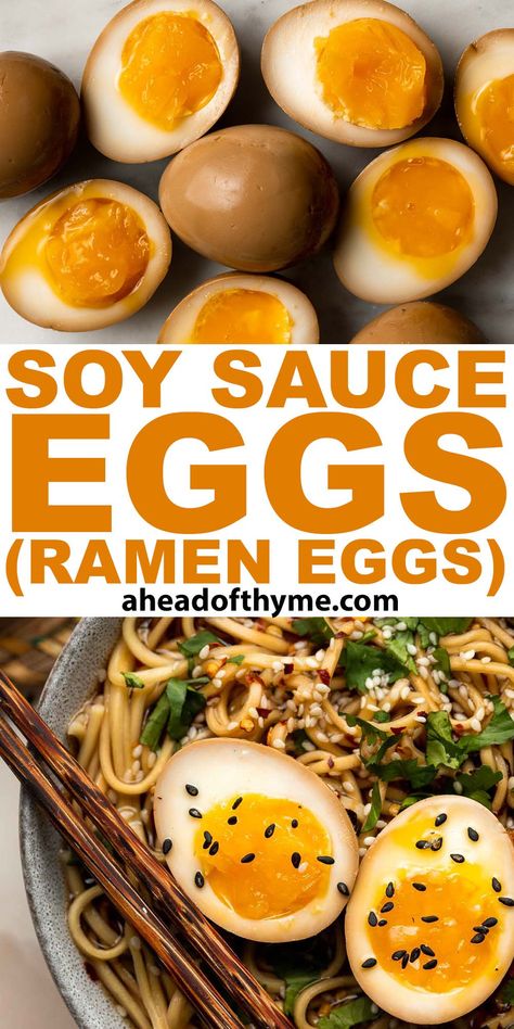 Ramen Egg Recipe, Ramen Eggs, Soy Sauce Eggs, Soy Eggs, Ramen Egg, Easy Ramen, Liver Care, Homemade Ramen, Pickled Eggs