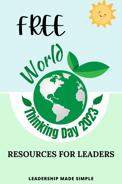 Free World Thinking Day 2023 Resources for Girl Scout Leaders - Troop Leader World Thinking Day 2023, World Thinking Day Ideas, Girl Scout Law, Girl Scout Cookies Booth, Student Leadership, Scout Mom, Troop Leader, Girl Scout Camping, World Thinking Day