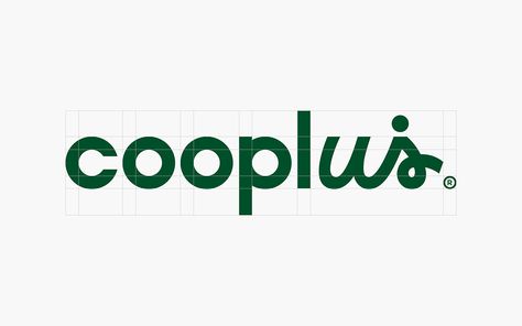 Cooplus Social Enterprise on Behance Online Logo Design, Online Logo, Social Enterprise, App Logo, Graphic Design Studios, Typography Logo, 로고 디자인, Sans Serif, Brand Packaging