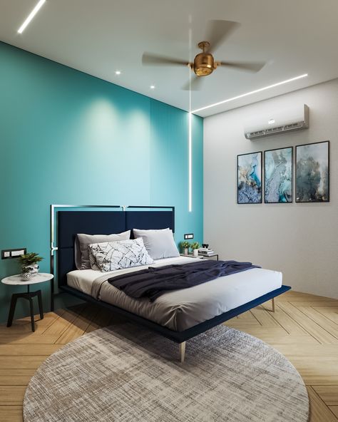 Bedroom Wall Colour Combination, Room Color Ideas Bedroom, Colour Combinations Interior, Colors Room, Analogous Color, Beautiful Bedroom Colors, Best Bedroom Colors, Room Color Combination, Wall Color Combination