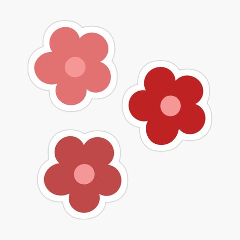 Get my art printed on awesome products. Support me at Redbubble #RBandME: https://www.redbubble.com/i/sticker/Red-Flowers-by-maddiejohnsonr/124629977.EJUG5?asc=u Red Aesthetic Printable, Pink And Red Stickers, Red Cute Stickers, Red Scrapbook Stickers, Red Stickers Printable, Aesthetic Red Stickers, Red Stickers Aesthetic Printable, Red Stickers Aesthetic, Red Flowers Drawing