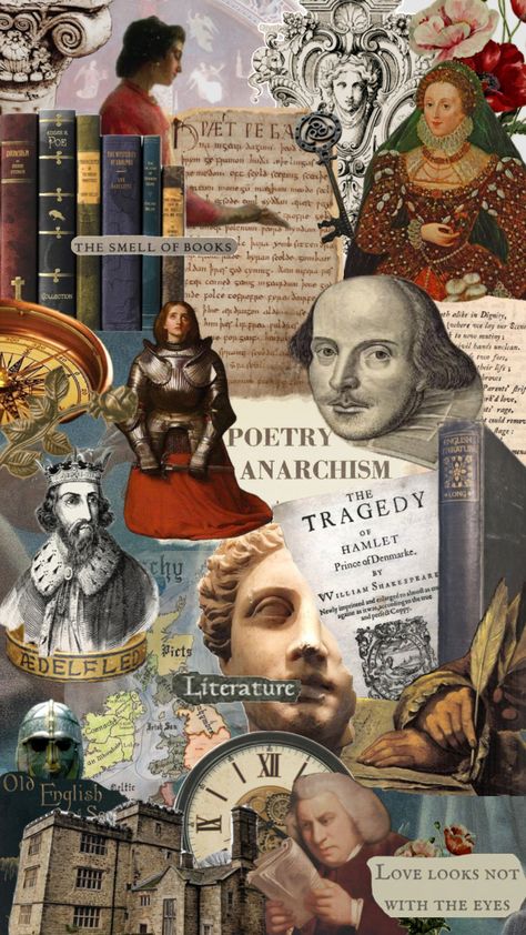 English literature #englishliterature #history #literature #art #shakespeare #poem #study English Literature Classroom, Environmental Science Major, History Of English Literature, Teacher Aesthetic, History Major, Psychology Major, English Major, Art Major, Collage Board