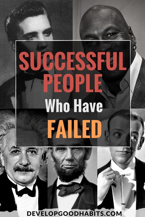 Read failure stories of successful people. #quotestoliveby #quotes #success #successquotes #motivationalquotes #inspirationalquotes #qotd Famous Failures, Quotes Dream, John Maxwell, Success Habits, Zig Ziglar, Robert Kiyosaki, Napoleon Hill, Life Quotes Love, Tony Robbins