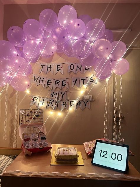 Hostel Birthday Decoration Idea, Hostel Birthday Ideas, Hostel Birthday Room Decoration, Birthday Inspo Decoration, Hostel Decor, Birthday Room, Birthday Decorations At Home, Hostel Room, Birthday Room Decorations