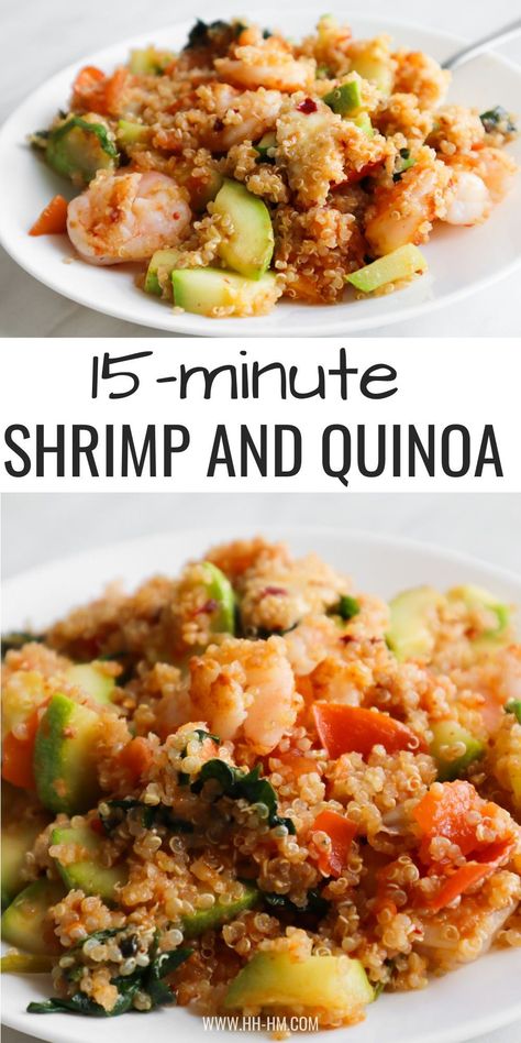 Healthy Shrimp Quinoa Bowls, Quinoa Fish Bowl, Quinoa Shrimp Bowl Recipes, Shrimp Lunch Ideas Healthy, Quinoa Recipes With Shrimp, Quinoa Salad With Shrimp, Quinoa And Shrimp Recipes Healthy, Quinoa With Shrimp, Shrimp Quinoa Salad