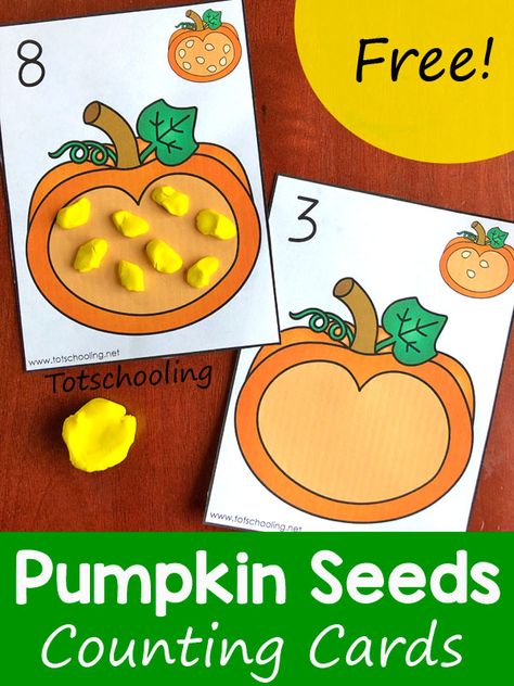 Pumpkin Seed Activities, Pumpkin Activities Preschool, Pumpkin Math Activities, Pumpkin Lessons, Pumpkins Preschool, Pumpkin Math, October Activities, Fall Preschool Activities, Pumpkin Activities