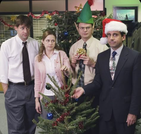 The Office Christmas Episode, The Office Christmas Wallpaper, Office Christmas Episodes, The Office Aesthetic, Christmas The Office, The Office Season 2, The Office Wallpaper, The Office Poster, Christmas Tv Shows