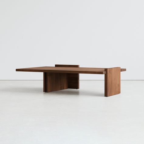 Minimal Coffee Table, Modern Wood Coffee Table, Bronze Coffee Table, Minimal Form, Modernist Architecture, Minimalist Coffee Table, Retail Interior Design, Minimal Furniture, Wood Furniture Design