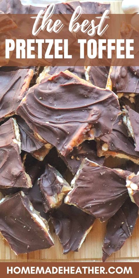 Toffee Pretzel Bark, Chocolate Toffee Pretzel Bark, Pretzel Toffee Recipe, Pretzel Toffee Bark, Pretzel Bark Recipes, English Toffee Recipe, Pretzel Bark, Toffee Bark, Pretzel Toffee