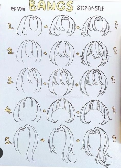 This pin is how to draw bangs <3 Hair Step By Step, Belly Ache, How To Draw Anime, Pelo Anime, Drawing Hair Tutorial, Manga Hair, Draw Easy, Drawing Tutorial Face, Hair Sketch