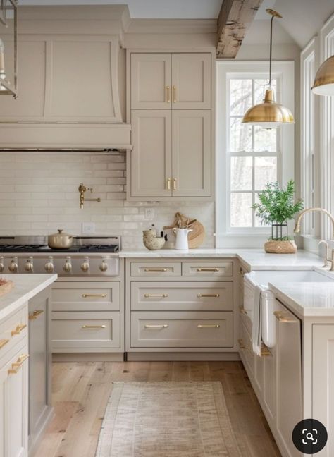 Counter Tops, A Kitchen, The Kitchen, Gold, White, Design