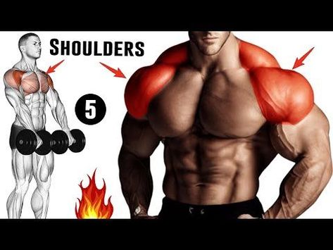 Best 5 Shoulders Workout At Gym - Advanced shoulder workouts for bodybuilders - YouTube Shoulder Workouts For Men, Back Workout Bodybuilding, Gym Schedule, Complete Body Workout, Workout At Gym, Shoulder Workout Routine, Chest Workout For Men, Chest Workout Routine, Shoulder Workouts