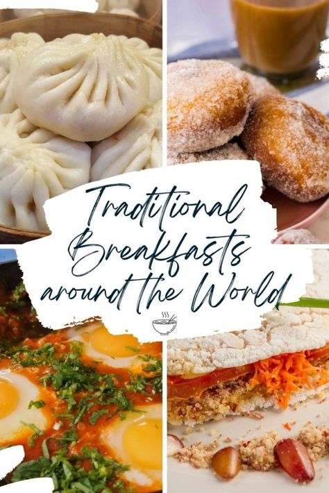 Breakfast Ideas Weekday, Breakfast Ideas Different, Meals Around The World, 15 Minute Breakfast, Breakfast Recipes For Two, Around The World Meals, Traditional American Breakfast, Breakfast Ideas For Two People, Traditional Breakfast Ideas