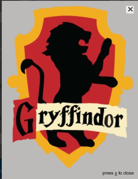 Simple Gryffindor crest Harry Potter Bumper Stickers, Harry Potter Gryffindor Logo, Gryffindor Logo, Painted Coolers, Gryffindor Quidditch, Harry Potter Logo, Harry Potter Stickers, Harry Potter Classroom, Gryffindor Crest