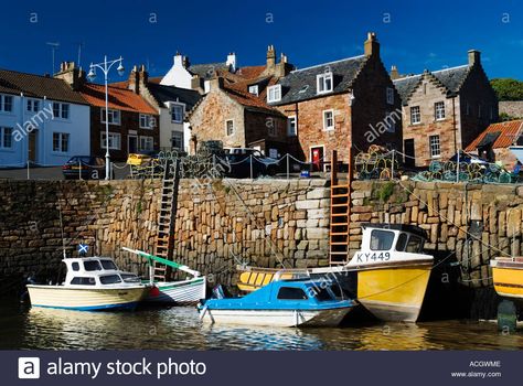 Fife Scotland, Scotland Forever, Village Photos, Old Boats, Destination Photography, Seaside Village, Boat Art, Small Boats, Fishing Villages