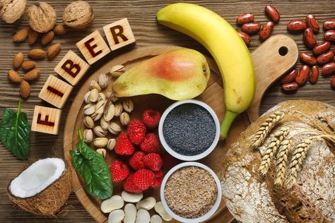 The truth is that dietary fiber does far more for your health than simply cleanse your colon. It is also necessary for hormonal balance, nutrient absorption, and gut health. Fiber is food for the billions upon billions of health-promoting bacteria that live in your intestines, and optimal wellness is simply not possible without them. Food With Fiber, Ibs Diet, Program Diet, Fiber Diet, High Fiber Diet, Fiber Rich Foods, High Fiber Foods, Healthy Food Delivery, Fiber Rich