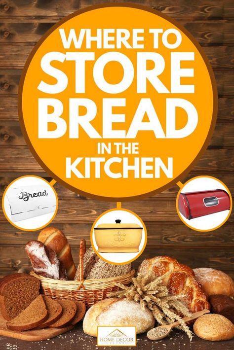 Where To Store Bread In The Kitchen. Article by HomeDecorBliss.com #HomeDecorBliss #HDB #home #decor Bread Storage Ideas, Bread Drawer, Sweet Cream Butter, Getting Organized At Home, How To Store Bread, Bread Storage, Cream Butter, Kitchen Baskets, Inspired Interiors