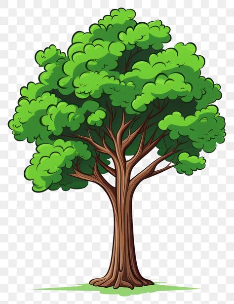 Cartoon Tree Png, Tree Images Nature, Tree Background Drawing, Cartoon Tree Drawing, Tree Cartoon Images, Cartoon Background Images, Plant White Background, Drawing A Tree, Drawings Of Trees