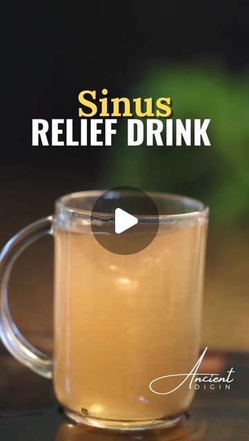 Ancient Digin on Instagram: "Sinus Relief Drink 

Looking for a natural way to support sinus comfort? Try this warm, soothing drink that combines powerful ingredients known for their wellness benefits. Perfect for those chilly days or whenever you feel the need for some sinus relief. 

Benefits (with studies):
🌿Lemon 🍋: Contains vitamin C, which may reduce inflammation and support respiratory health. [Study: Vitamin C and Immune Function, Nutrients 2017]
🌿Honey 🍯: Known for soothing the throat and offering antimicrobial properties. [Study: Honey: Its Medicinal Properties, Asian Pacific Journal of Tropical Biomedicine 2011]
🌿Cinnamon 🍂: Rich in anti-inflammatory compounds that may assist with reducing inflammation. [Study: Cinnamon: A Multifaceted Medicinal Plant, Evidence-Based Compl Severe Sinus Congestion Relief, Sinus Infection Relief, Turkey Chili Recipe Easy, Sinus Remedies, Sinus Congestion Relief, Sinus Relief, Reducing Inflammation, Sinus Congestion, Turkey Chili