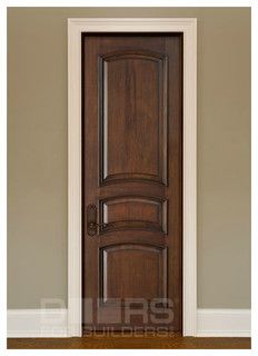 Rich looking interior door with white trim Custom Interior Doors - interior doors - chicago - by Doors For Builders Inc Solid Wood Interior Doors, Alder Doors, Mahogany Door, Mahogany Wood Doors, Cellar Doors, Solid Wood Entry Doors, Rustic Wood Doors, Color Caoba, Custom Entry Doors