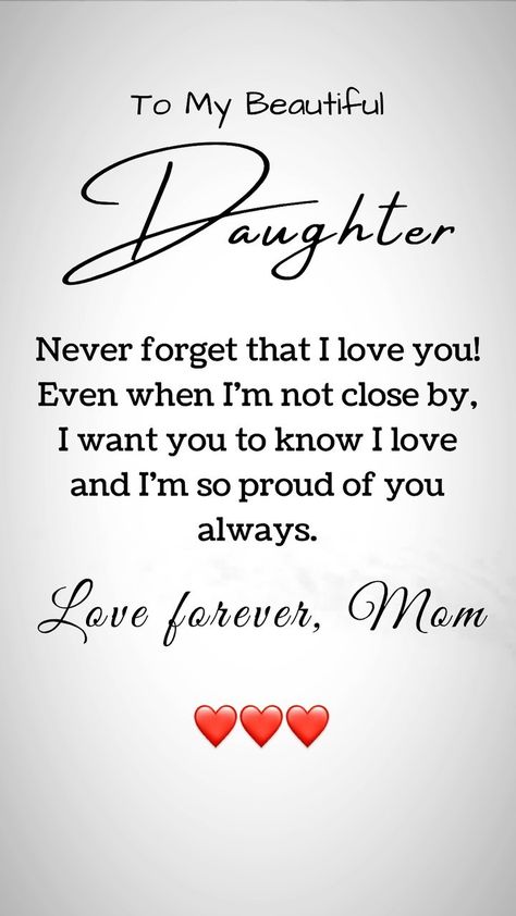 Saluvu Inspiration | You are my sunshine ☀️ #daughter #motherdaughter #lovequotes #loveyou #motherlove #fyp #inspirational #dailymotivation #relationships… | Instagram Special Daughter Quotes I Love, I Love My Son And Daughter Quotes, Beautiful Quotes For Daughters, My Amazing Daughter Quotes, Inspirational Quotes Positive Daughter, Love My Daughter Quotes Beautiful, Love You My Daughter, I Love You Daughter From Mom, Thank You Daughter Quotes From Mom