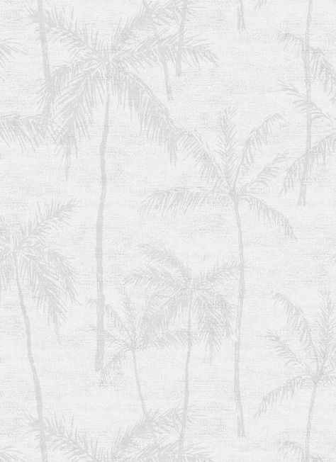 Hamptons Wallpaper, Beach House Wallpaper, Palm Tree Wallpaper, Denim Wallpaper, Modern Wall Paint, White Wallpapers, Palm Trees Wallpaper, Coastal Wallpaper, How To Hang Wallpaper