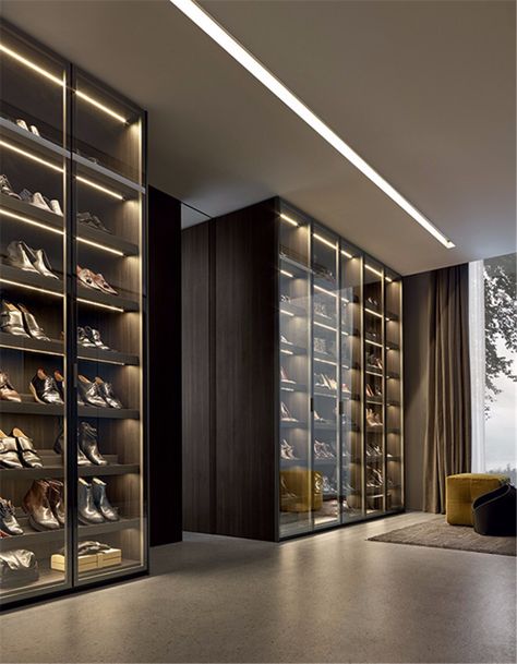 modern-walk-in-closet-design-for-master-bedroom-design-ideas modern-walk-in-closet-design-for-master-bedroom-design-ideas Organize Bedroom, Organizing Closet, A Walk In Closet, Diy Shelving, Diy Organizing, Minimalist Dekor, Shoe Room, Walking Closet, Desain Pantry