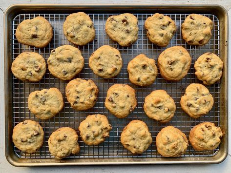 The Only Chocolate Chip Cookie Recipes You'll Ever Need Famous Chocolate Chip Cookies, Cowboy Cookie, Grandma Cookies, Famous Desserts, Classic Cookies Recipes, Easy Peanut Butter Cookies, Barbara Bush, Famous Chocolate, Chocolate Chip Cookie Recipe