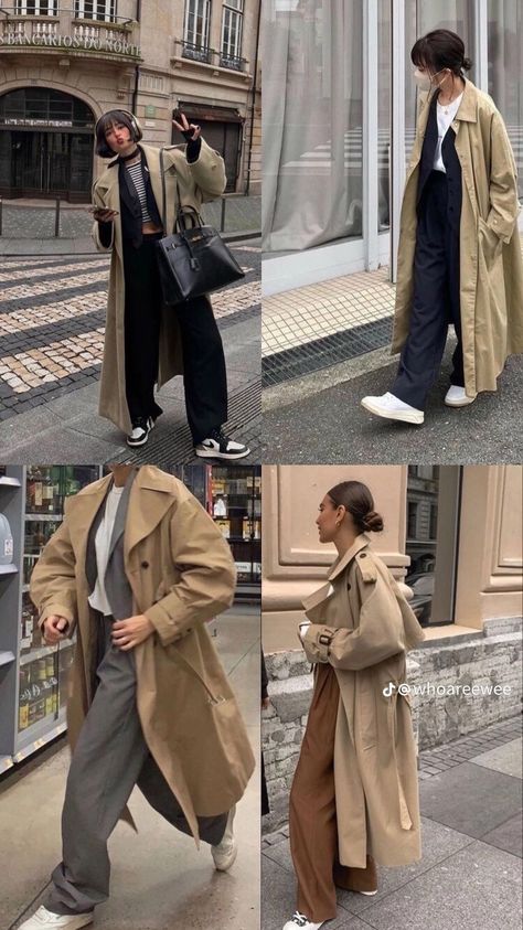 Trench Coat Outfit Fall, Fall Trench Coat, Fall Trench, Trench Outfit, November Outfits, Long Coat Outfit, September Outfits, Trench Coat Fall, Trench Coat Outfit