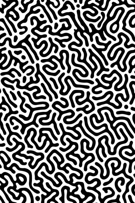 Illustration Simple, Easy Drawing Tutorial, Pattern Black And White, Fotografi Digital, Design Mandala, 3d Cnc, Abstract Pattern Design, Drawing Simple, Organic Pattern